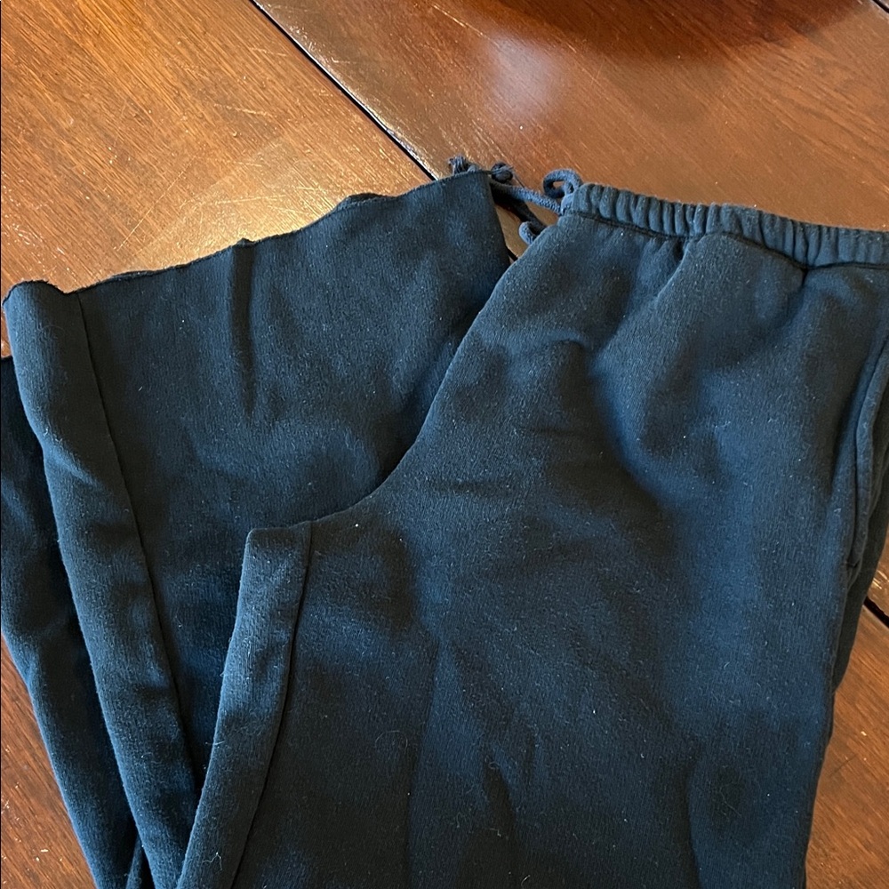 Wild Fable open Hem Black Joggers